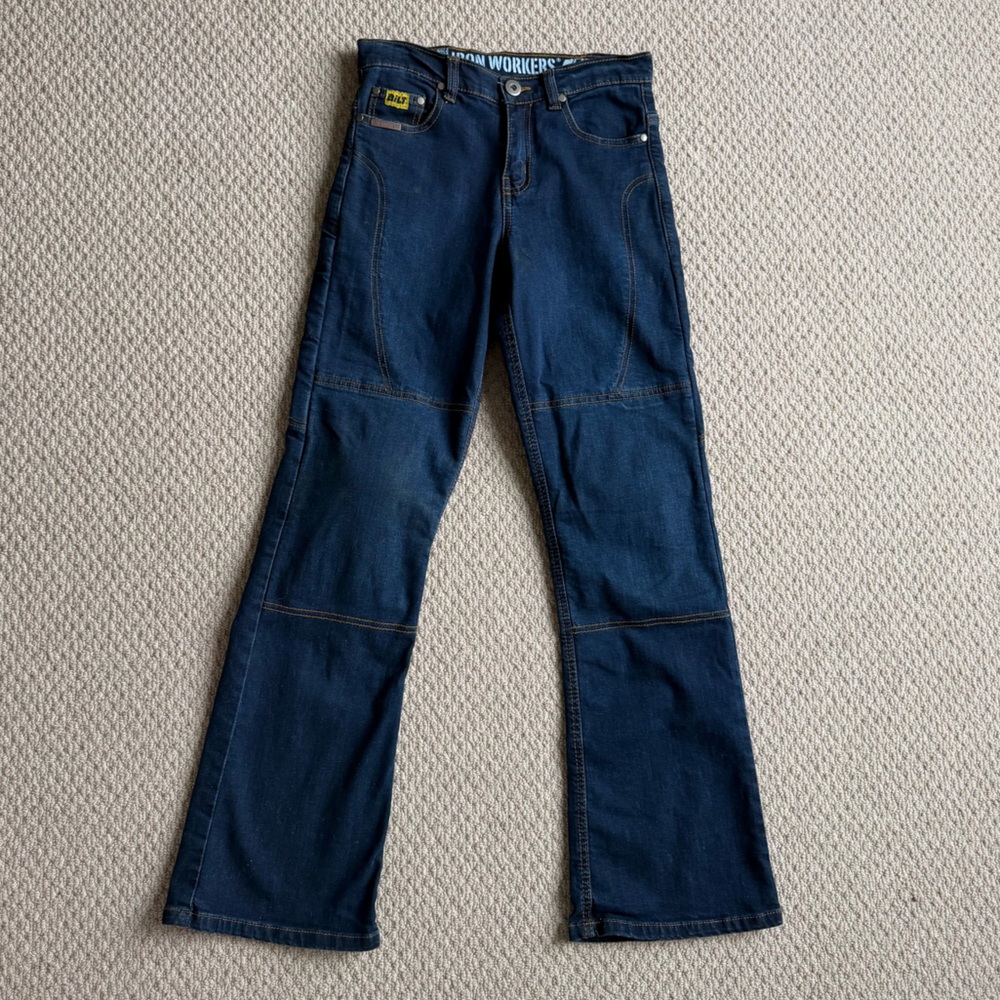 Bilt Iron Workers Jeans Women’s Size 6 Kevlar DuPont Padded Bootcut